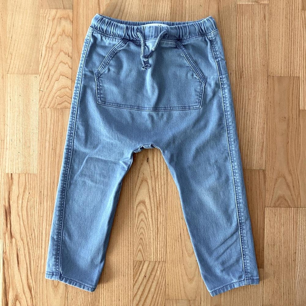 ZARA Baby Relaxed Pull On Denim Jogger Size 2-3 Years